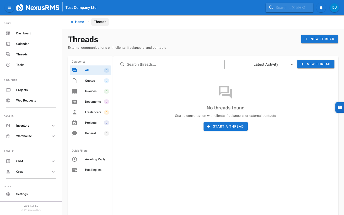 Client Communication Hub